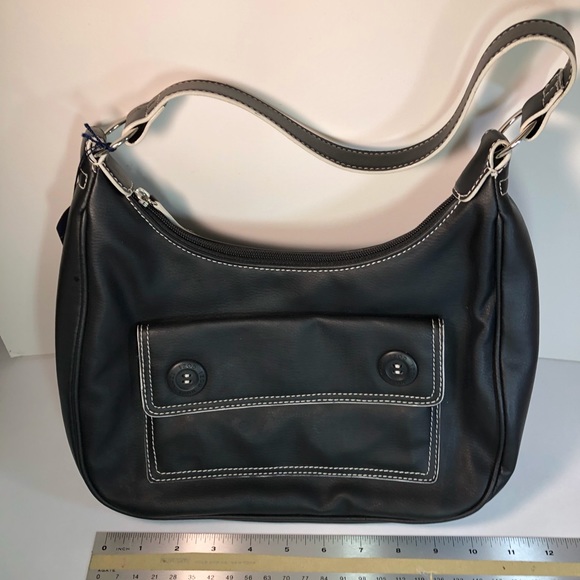 Izod vintage black handbag - Picture 8 of 8